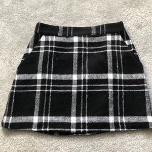 Plaid Skirt